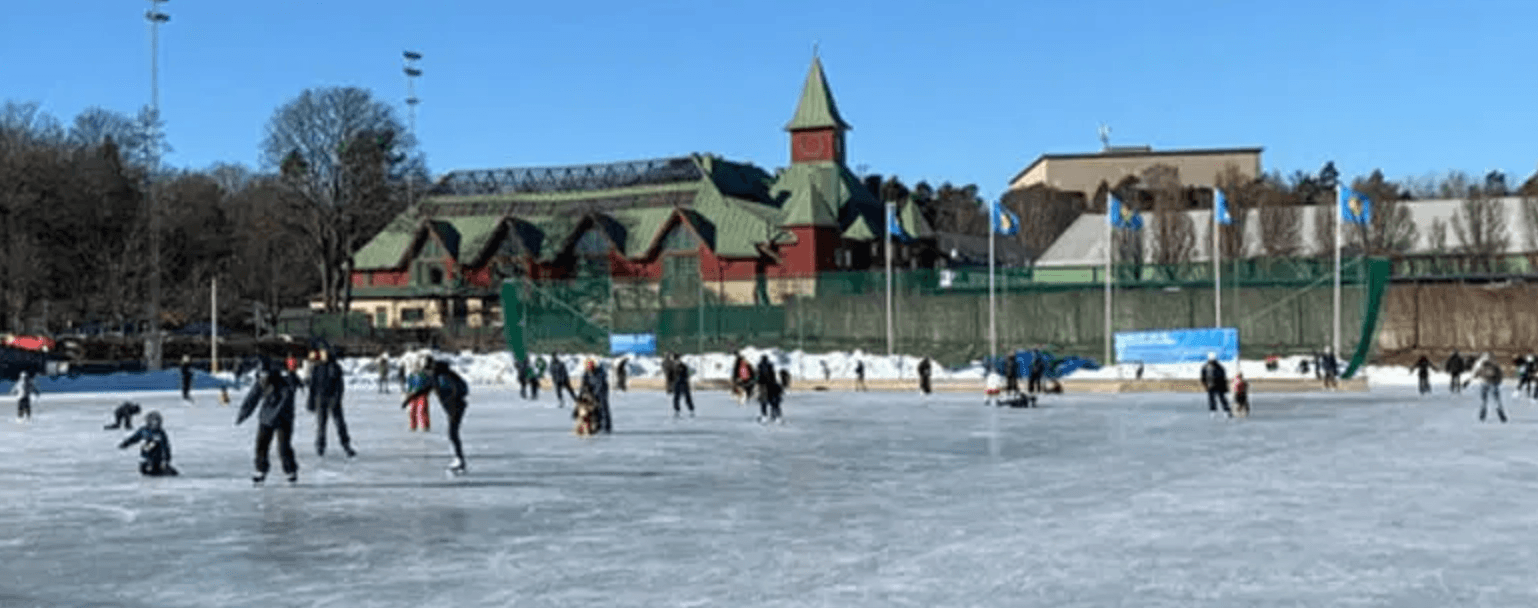 Skridskoåkning - Östermalms IP