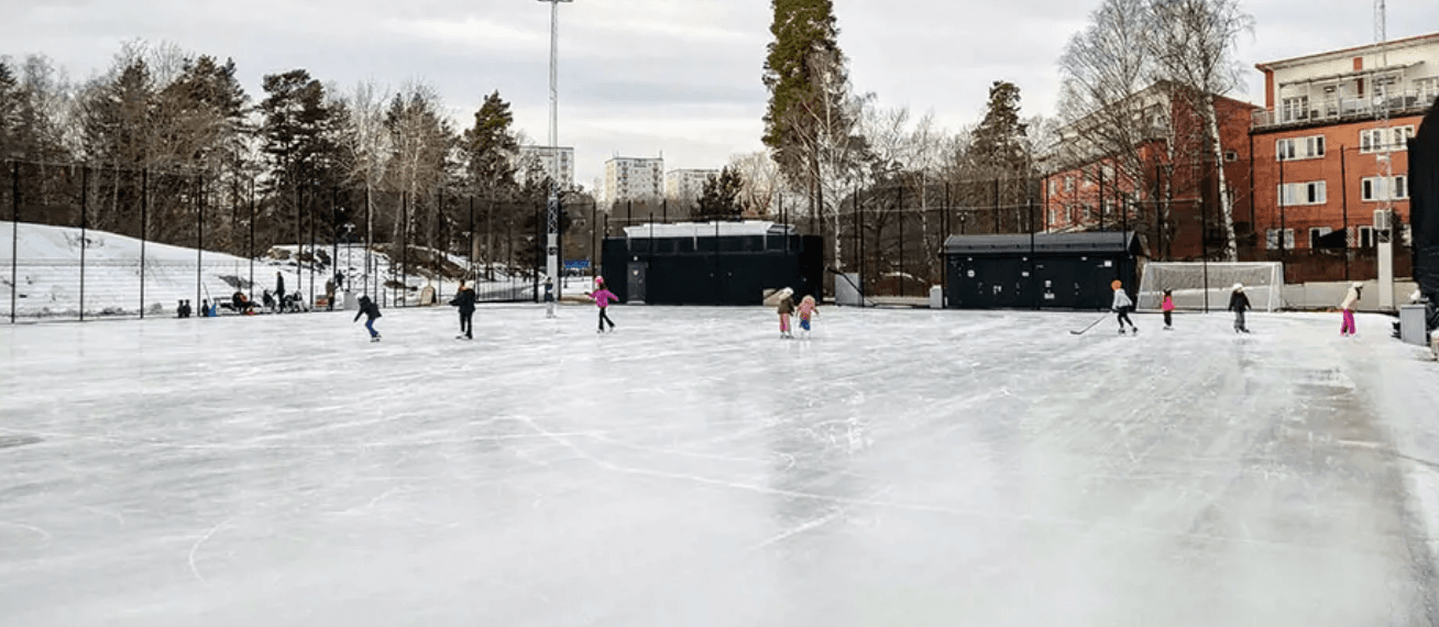 Skridskoåkning - Bäverdalens bollplan
