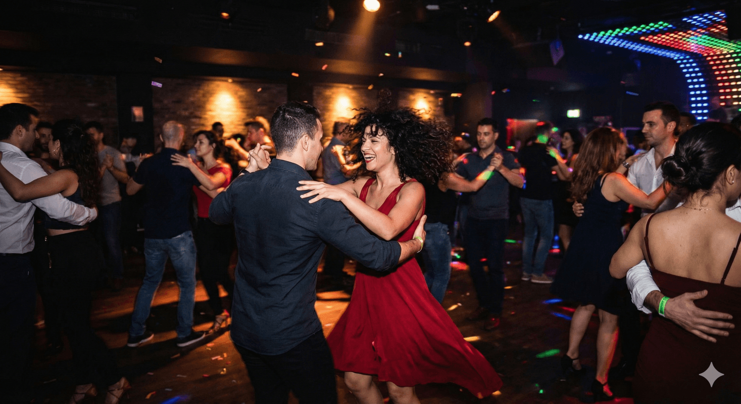 Gratis Salsa och Bachata lektioner