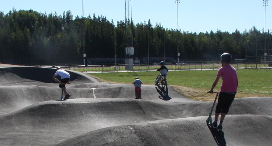 Pumptrack Vilundaparken
