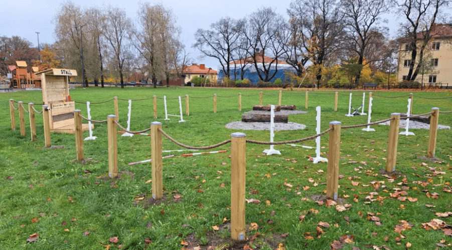 Tranebergsängens käpphästbana
