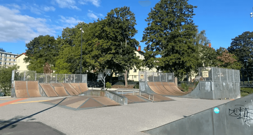 Tranebergsängens skateramp