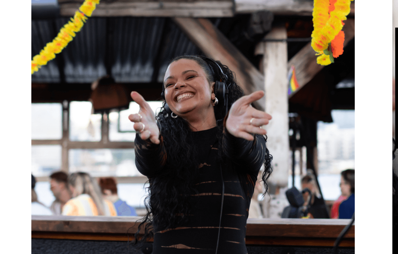 DJ's på Sergels torg -DJ Ami Jammeh